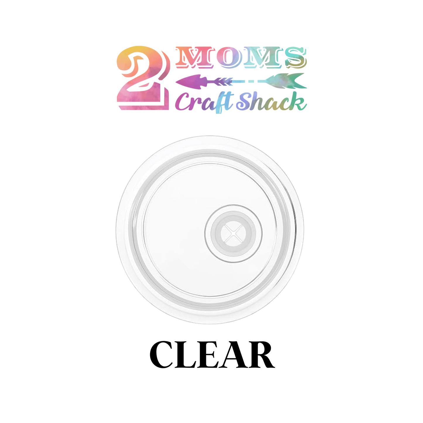 16oz ACRYLIC CAN LID - CRAFT SUPPLIES