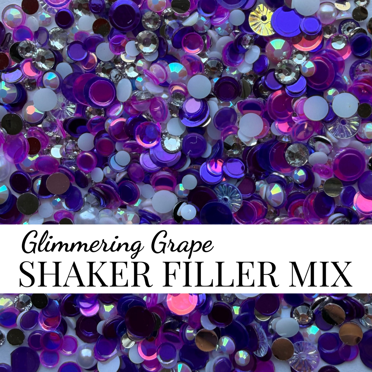 SHAKER FILLER MIX - GLIMMERING GRAPE