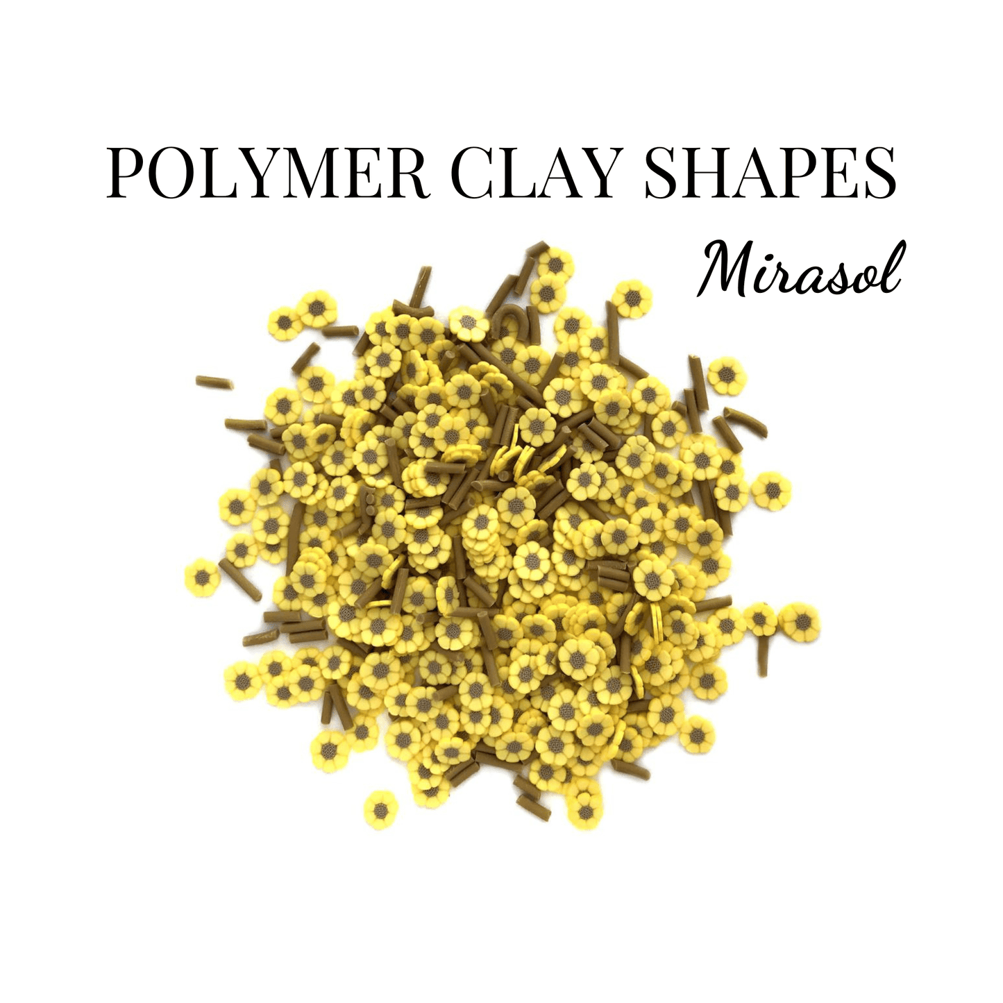 POLYMER CLAY SHAPES - MIRASOL - CLAY