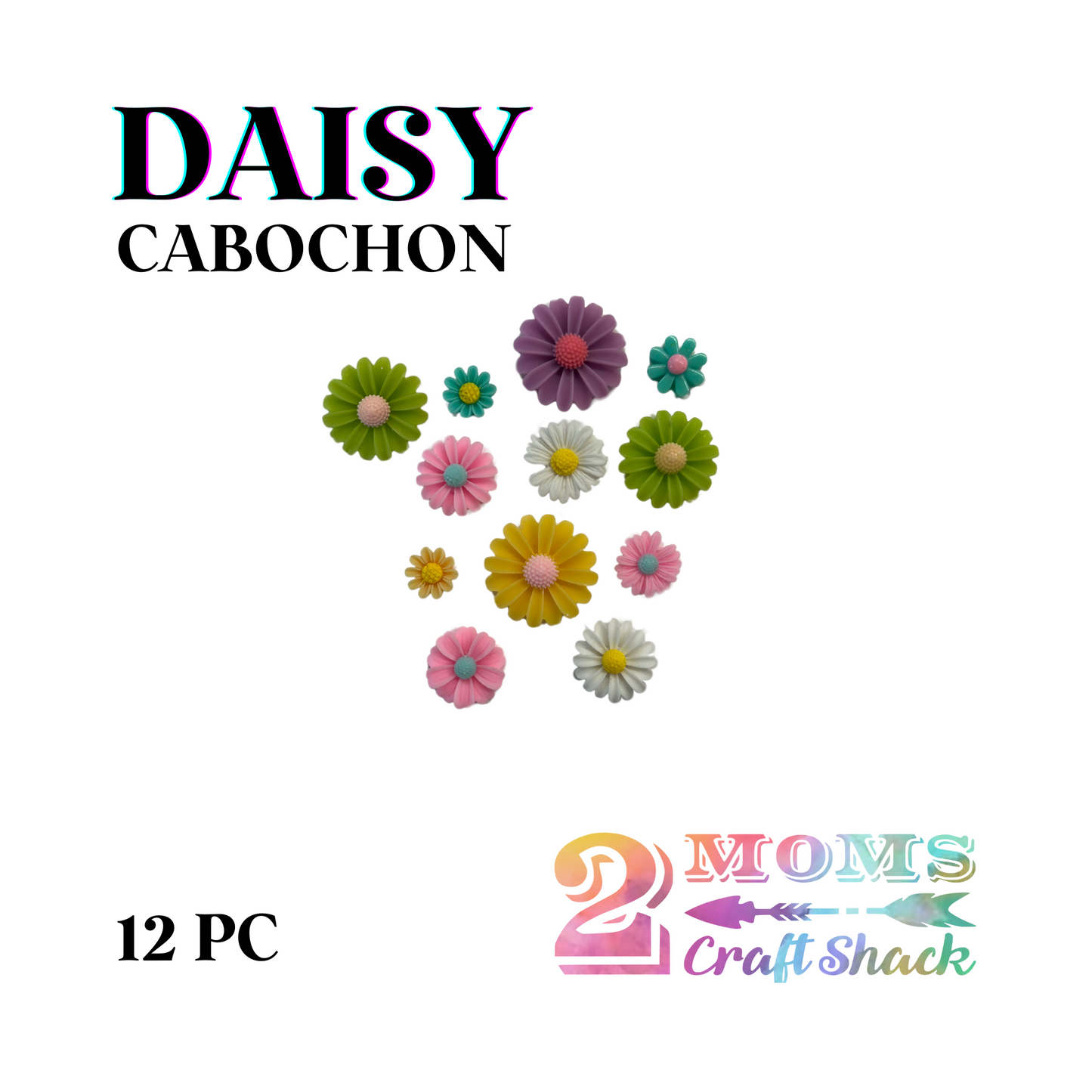 DAISY - 12PC CABOCHON
