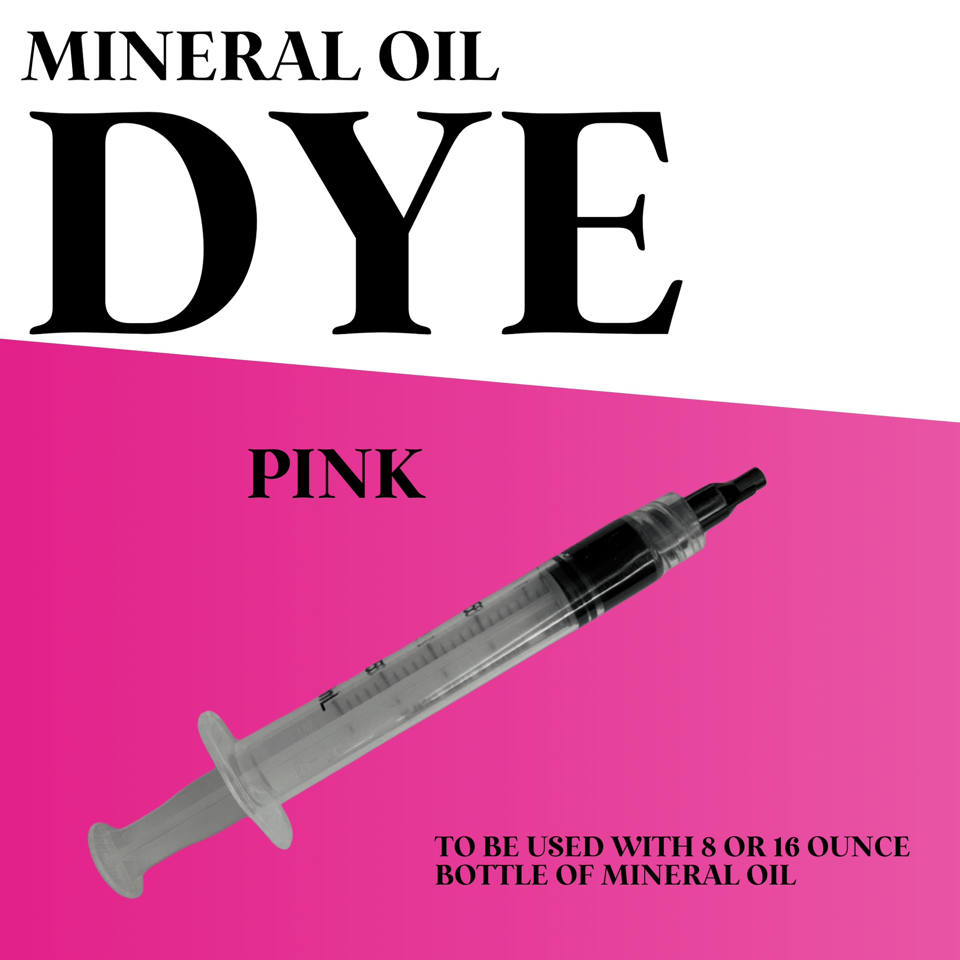 Dual Lava Dye for Mineral Oil - DYE
