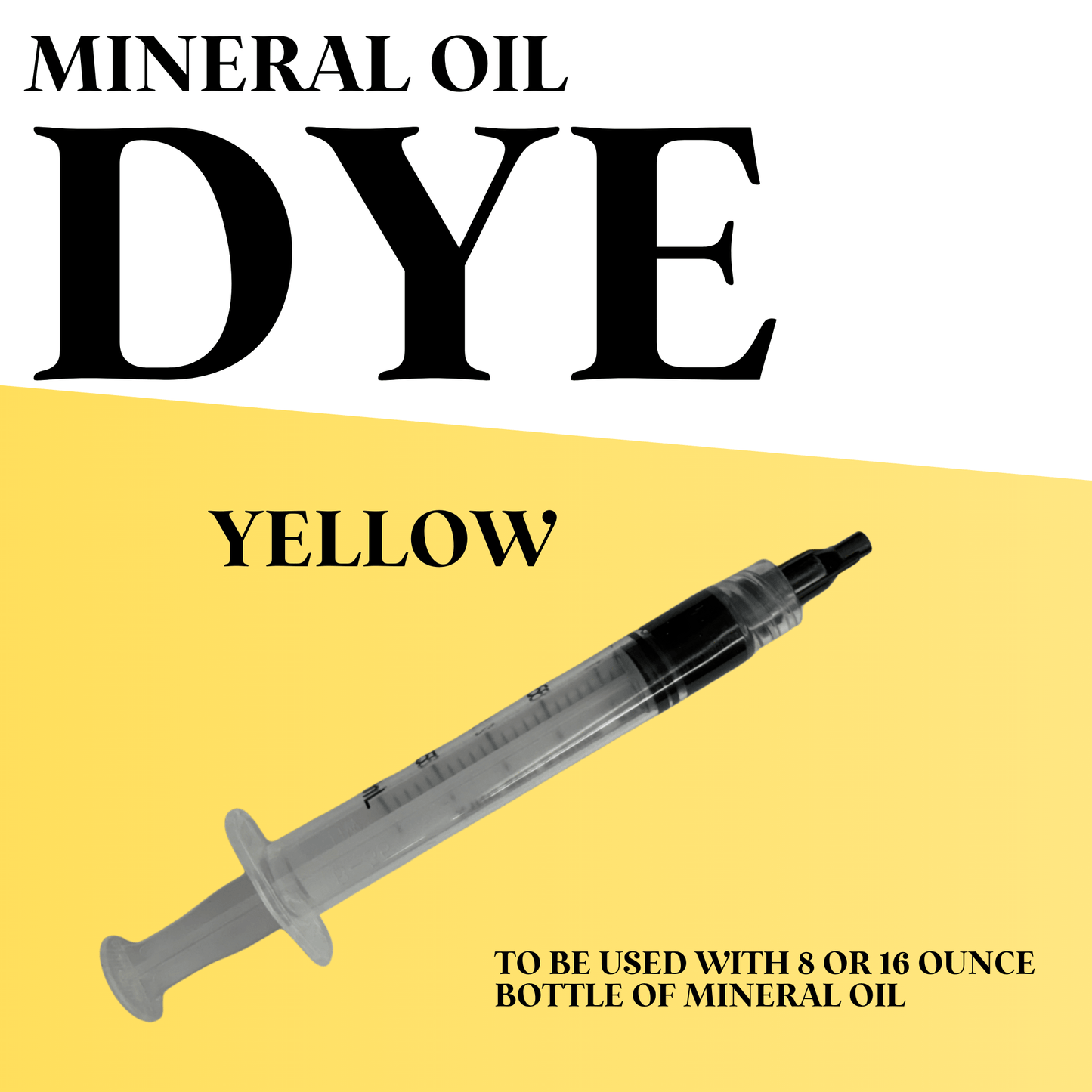 Dual Lava Dye for Mineral Oil - DYE
