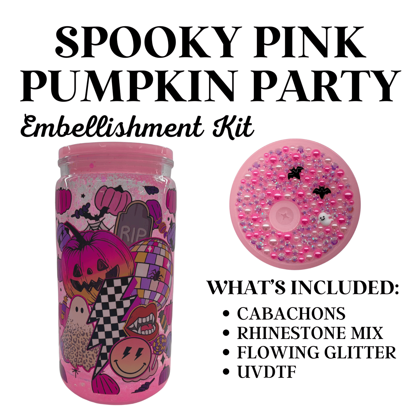 FLOWING GLITTER EMBELLISHMENT KITS - BUNDLE