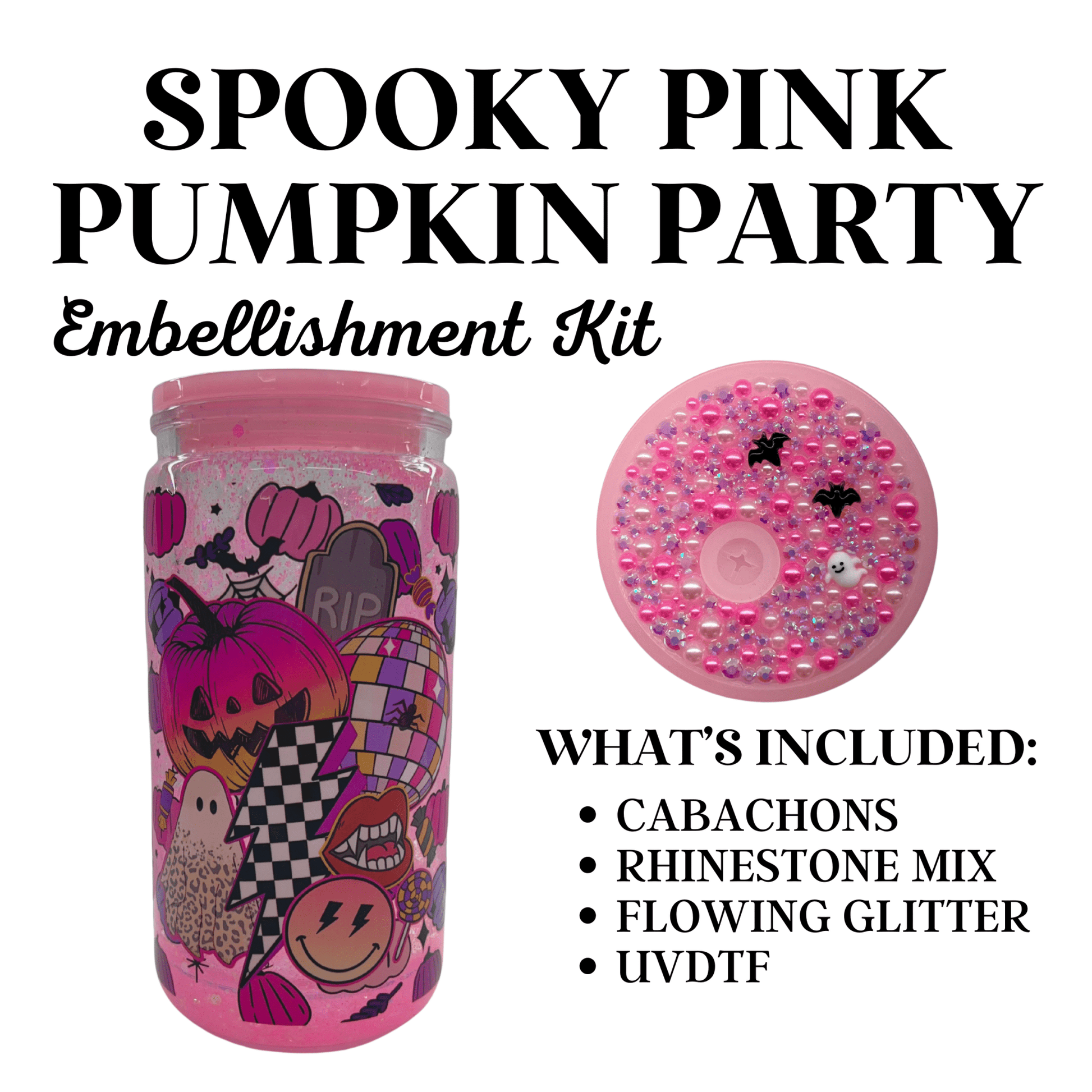 FLOWING GLITTER EMBELLISHMENT KITS - BUNDLE