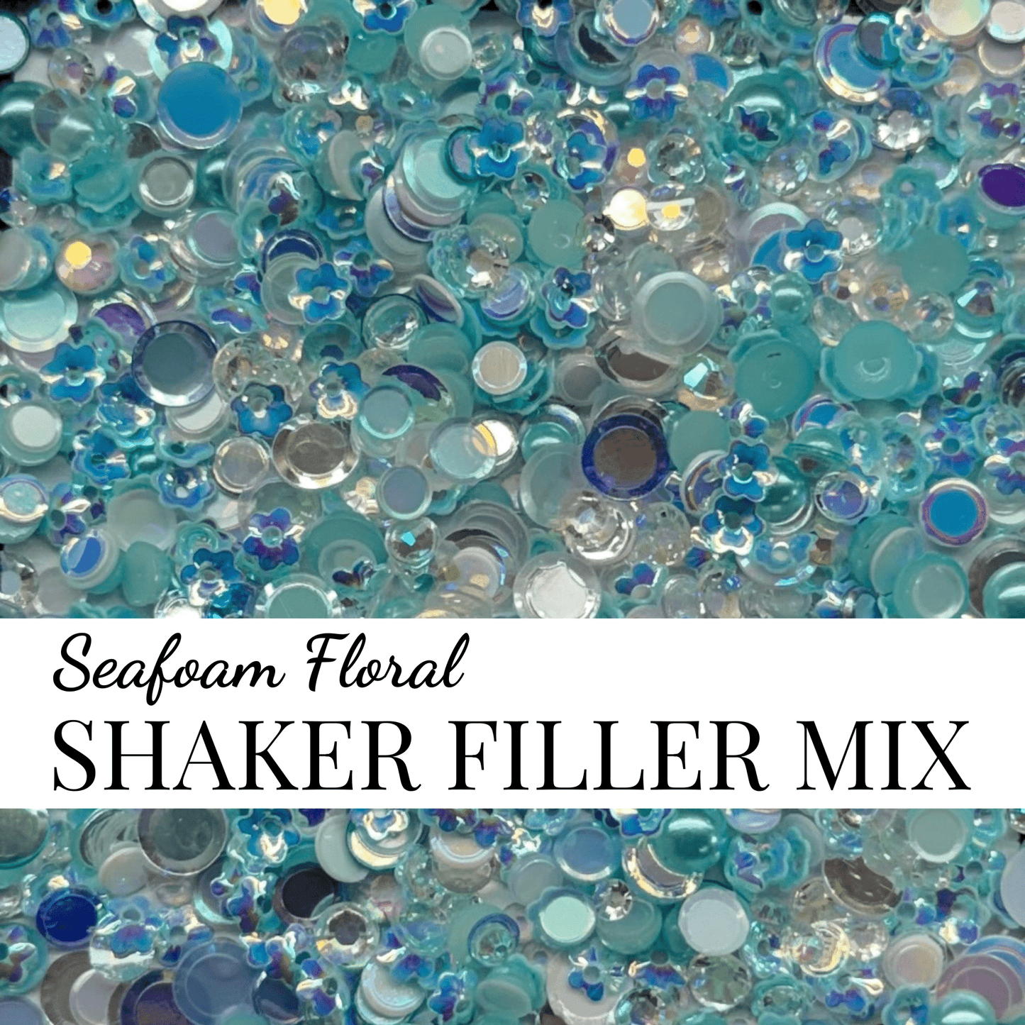 SHAKER FILLER MIX - FLORAL - CABOCHON
