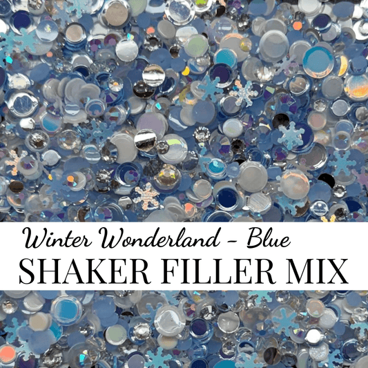 SHAKER FILLER MIX - WINTER WONDERLAND - CABOCHON
