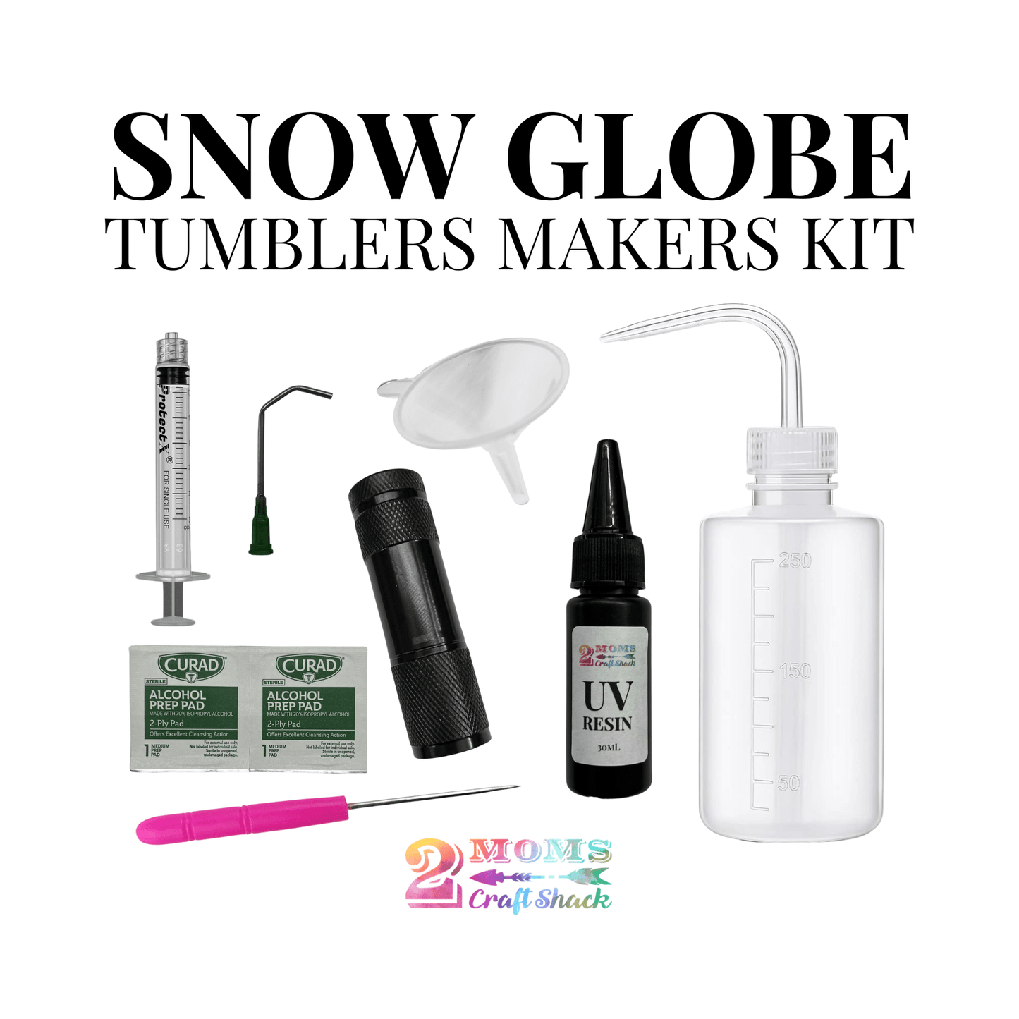 SNOW GLOBE TUMBLER MAKERS STARTER KIT - BEST SELLER