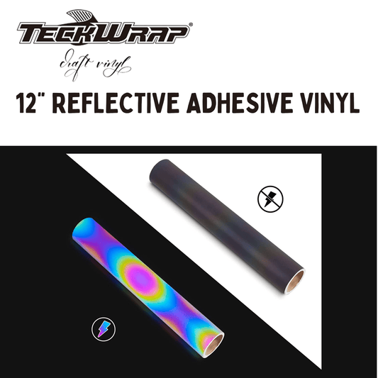 12" REFLECTIVE TECKWRAP ADHESIVE - ADHESIVE