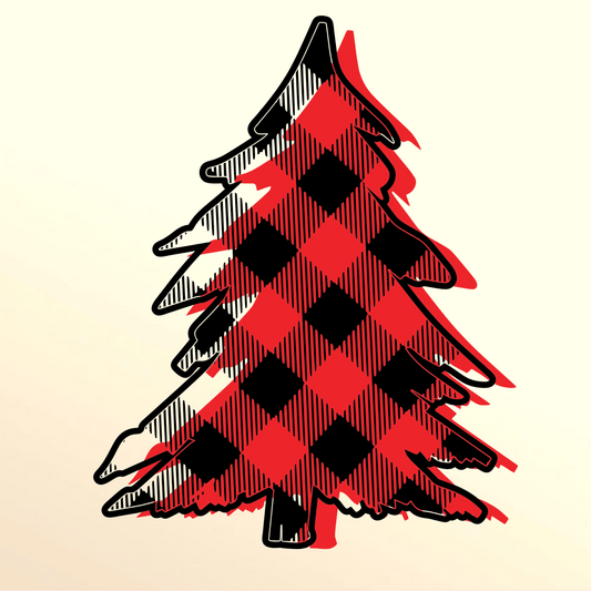 BUFFALO PLAID TREE - CHRISTMAS