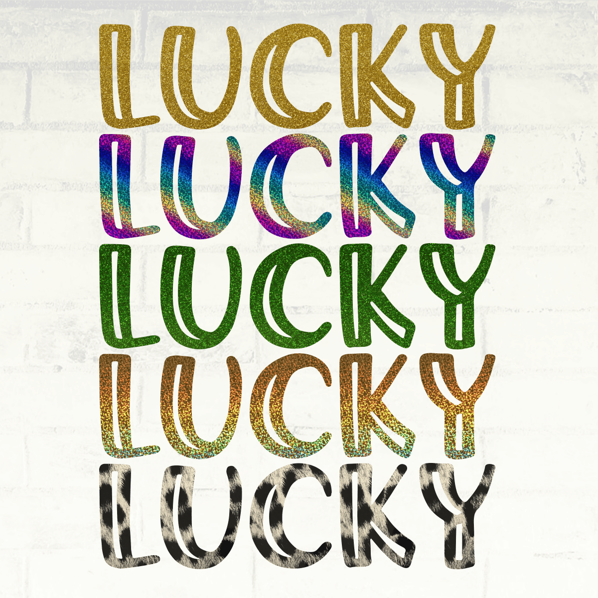 LUCKY 5 SVG - DIGITAL