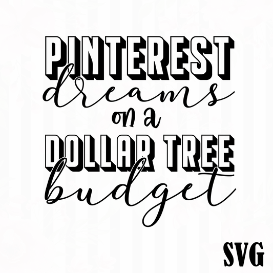 PINTEREST DREAMS..DOLLAR TREE BUDGET - CRAFTY