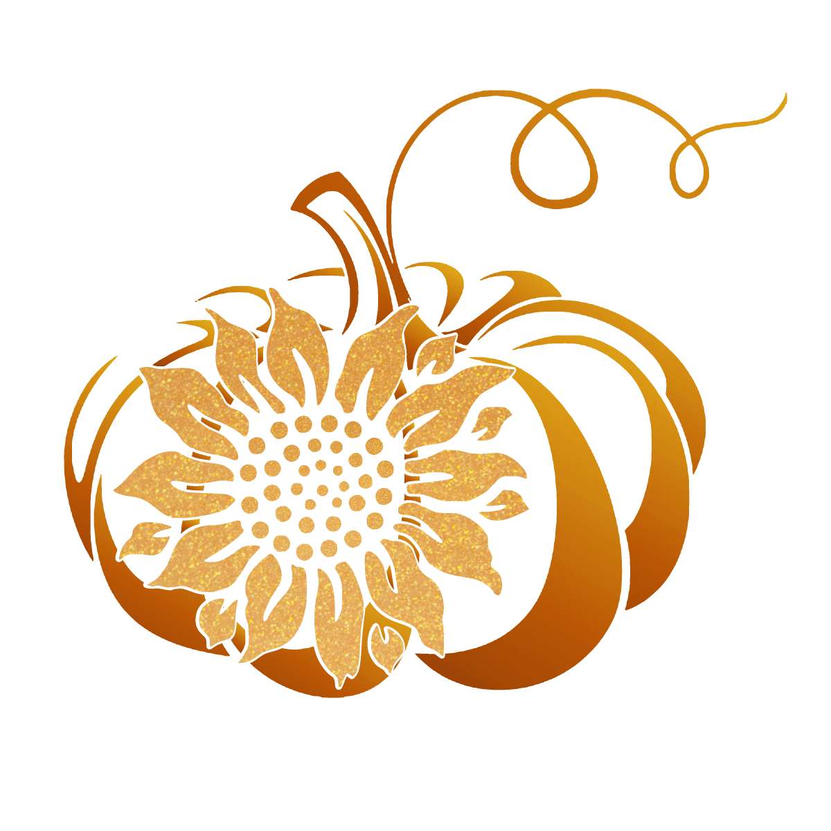 PUMPKIN SUNFLOWER - DIGITAL